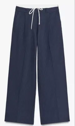 ZARA WIDE-LEGパンツ ダブルウエストバンド
