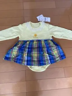 ムージョンジョン　長袖　スカート　ロンパース　80cm