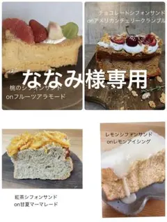 クロミ　おやつ便　シフォンケーキサンド　チーズケーキ　テリーヌ さち様専用 おやつ便 シフォンケーキサンド チーズケーキ テリーヌ