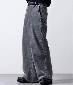 CLEL ヘビーウェイト ヴィンテージデザインスウェットパンツ　S