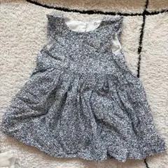 美品　H&M ベビー ワンピース 花柄 9-12m 80cmのサムネイル