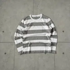 レイヤード　old uniqlo ボーダー　ロンT y2k archive