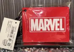 MARVEL パスケース 定期入れ レッド