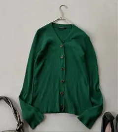 イング INGNI 使えるリブ編みカーディガン