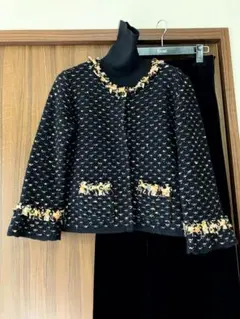 ルネ rene ツイード ニット　ジャケット　カーディガン