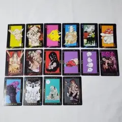 真人、花御、漏瑚、宿儺 箔押しトランプ 呪術廻戦 死滅回游