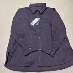 UNIQLO ブラウン 長袖シャツ M