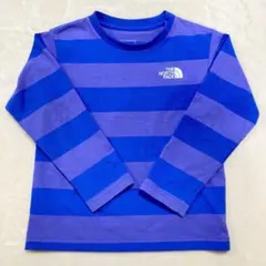 THE NORTH FACE 長袖Tシャツ 120 ボーダー カットソー 子供服