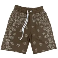 AMIRI ブラック Bandana B-Ball ショートパンツ - メルカリ