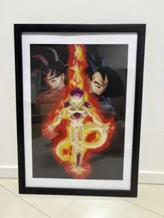 ドラゴンボール　一番くじ　ビジュアルボード　劇場版　ブルマ　悟空　べジータ