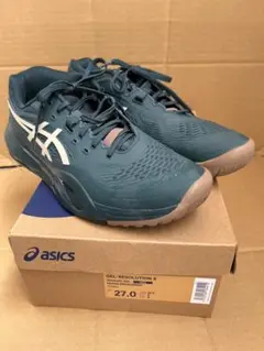 ASICS GEL-RESOLUTION X 27.0cm ダークグリーン