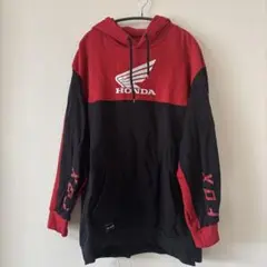 パーカー レッド/ブラック