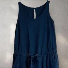 OLD NAVY【XS】オールインワン サロペット 黒 海外古着 ヴィンテージ