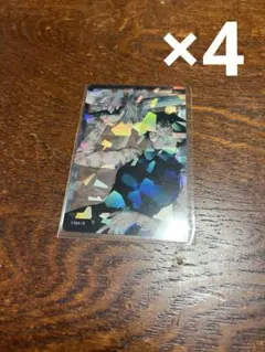 呪術廻戦 ホログラムクリアカード　禪院真希　4枚　セット