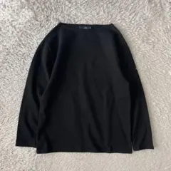 セントジェームス 美品 コットン長袖カットソー 3 SM 黒