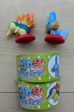 チョコエッグ　ポケットモンスター　旅立ちの3匹 フィギュア