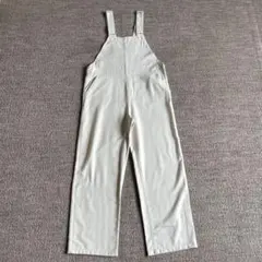 グローバルワーク　オーバーオール　クリーム色キッズ160