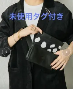 未使用タグ付き⭐︎ear PAPILLONNERミニワイドテープショルダーバッグのサムネイル