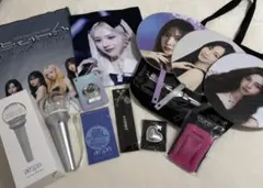 IMP.佐藤新セット うちわケース、団扇、ペンラ写真アクスタ他 計25点