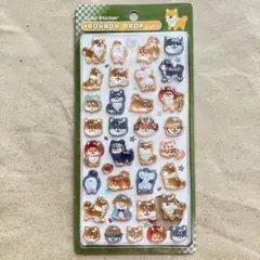 【正規品】和柄・ボンボンドロップシール 柴犬