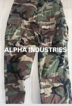 カモフラ ワークパンツ