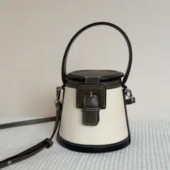 ZARA バケツ型バッグ（2way）