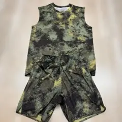 Nike カモ 迷彩 タンクトップL＆ショートパンツSセット