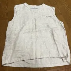 【美品】アーバンリサーチdurable linenリネンベストLのサムネイル