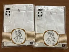 未使用品☆グンゼ☆Mサイズ☆長袖U首☆2枚セット　レトロパッケージ