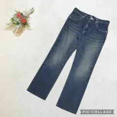 ラングラー【L】デニムパンツ ジーパン ジーンズ ストレート 色落ち