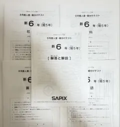 2026年最新】sapix 入室テスト 新2年の人気アイテム - メルカリ