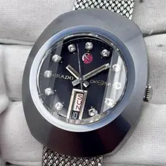 未使用 RADO ダイヤスター デイデイト 10Pダイヤモンド 自動巻き 