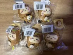 ちいかわ　たぬきだもんくじ　C賞マスコット　くりまんじゅう5個セット