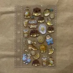 【最終値下げ】 MENU 3Dシール スイーツ プリン シール