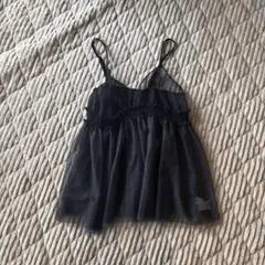 シースルーブラックビスチェ Fサイズ