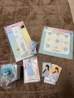 ぴ*様 FRUITSZIPPER 一番くじ 真中まな C〜H賞 セット おまけ付