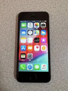 iPhone5s スペースグレイ 32GB【美品】