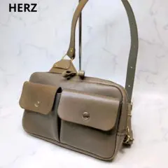 HERZ ヘルツ ボディバッグ クラシックなデザインで作った小さめボディバッグ / 革鞄のHERZ(ヘルツ