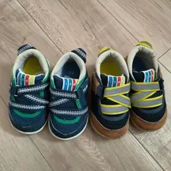 イフミーIFMEスニーカー 2足セット13.5cm14.0cm