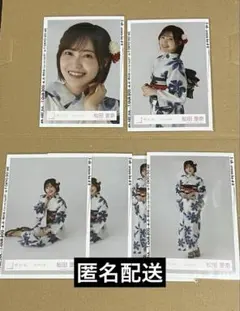 櫻坂46 松田里奈 過去生写真 まとめ13枚 フルコンあり クリアステッカー1枚