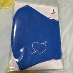 Blue Impulse ちりめんマスク Lサイズ