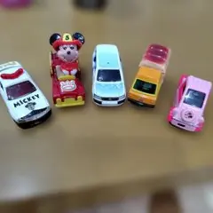 廃盤　Mickey　TOMICA　5台セット 　80s〜1998