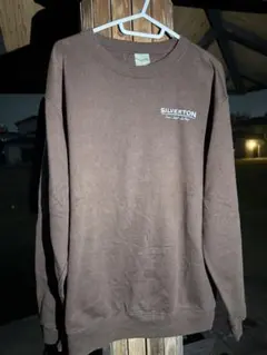 シルバートン ロゴ入りブラウントレーナー