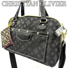 【タグ付き未使用品】クリスチャンオリビエ　2way　ミニショルダーバッグ　黒