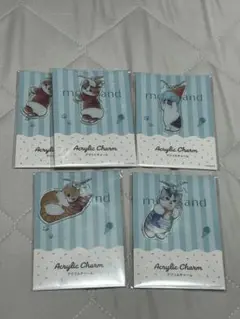 mofsandアクリルチャーム 全4種 コンプリート ファミマ限定 モフサンド