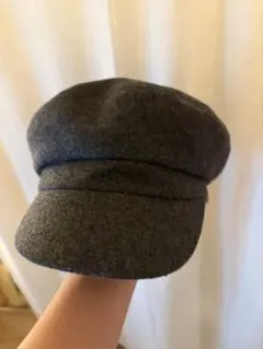 UNITED ARROWS グレー キャスケット Mサイズ