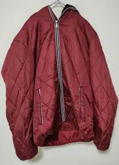 CONVERSE キルティングジャケット M バーガンディ