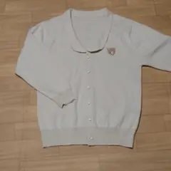 【franche lippee】クマ刺繍のカーディガン