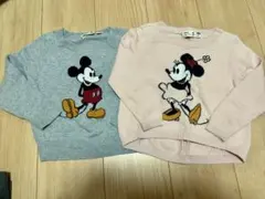 美品❤️ユニクロ❤️ミッキーミニー セーター❤️100