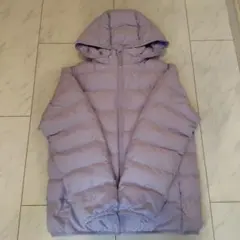 UNIQLO パフテックウォッシャブルパーカー160サイズ　紫色